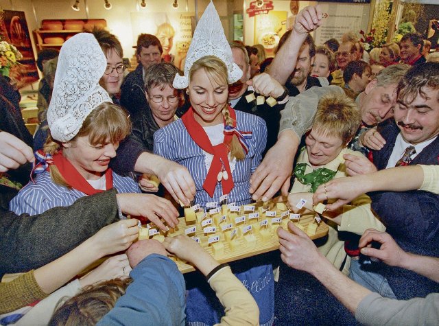 Traditionsreich und nicht zuletzt wegen der Häppchen beim Publikum beliebt: die Grüne Woche