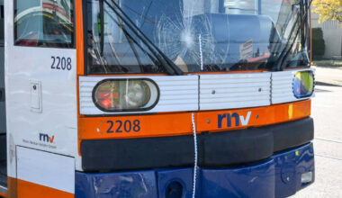 Mannheim: Straßenbahn kollidiert mit Auto - Polizeiberichte aus Rhein-Neckar-Odenwald