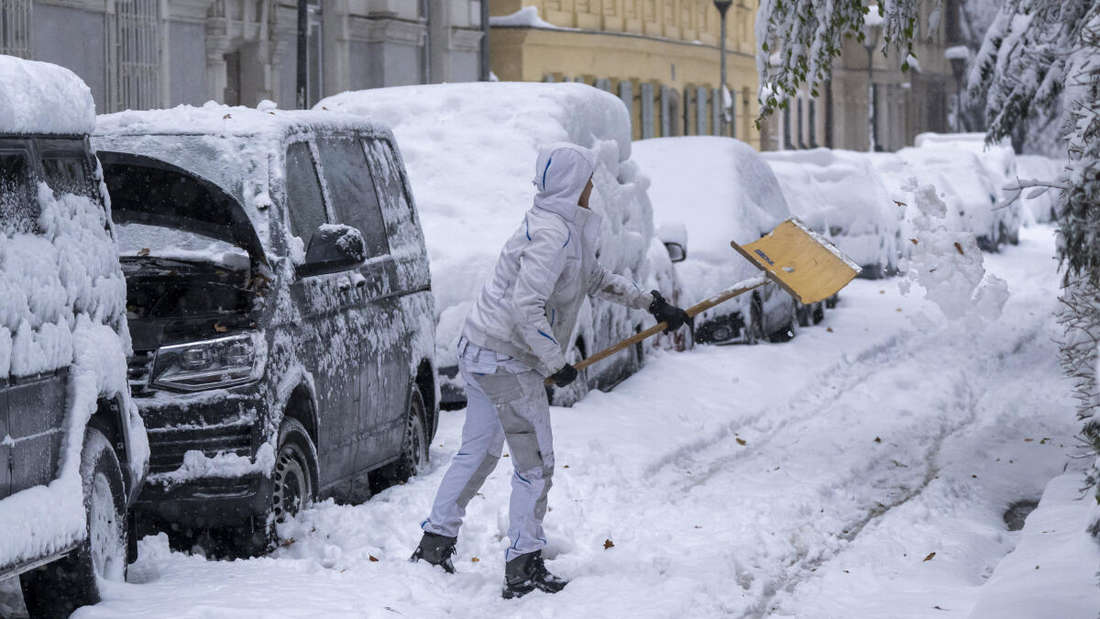 Schnee in München