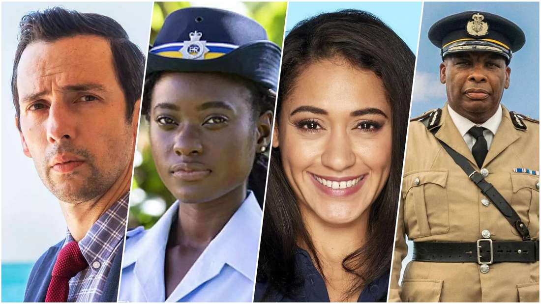 Figuren der Serie „Death in Paradise“