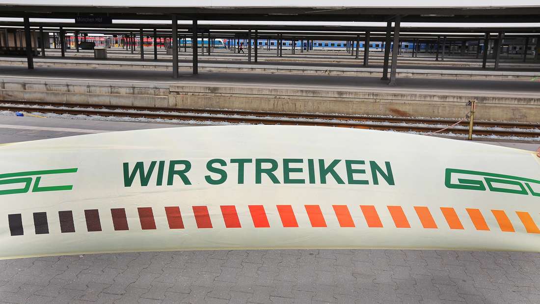 Ein leerer Hauptbahnhof München durch den GDL-Bahnstreik am 5. Mai 2015.
