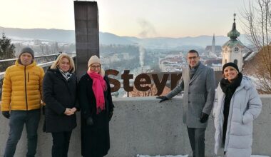 Neuer Fotopoint beim Taborturm fängt "Steyrblicke" ein
