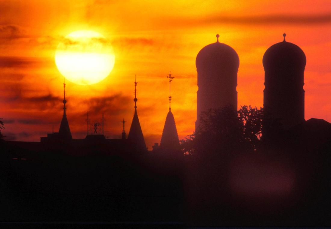 Hitze München Marienkirche