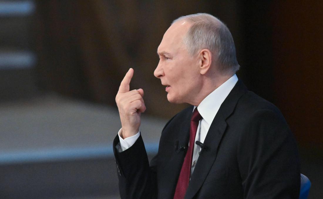 Beim Thema „Oreschnik“ verschärfte Wladimir Putin in seiner Jahrespressekonferenz den Tonfall.