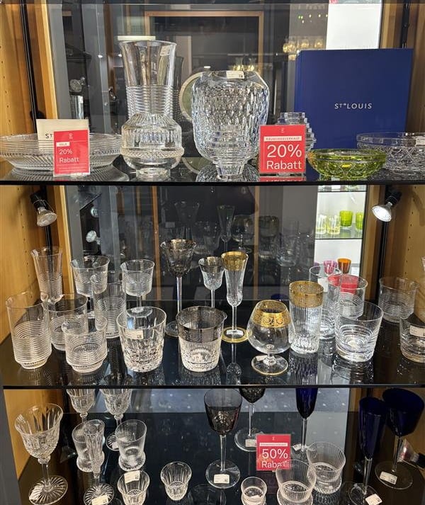 Auf der Beletage gibt es jetzt bis zu 50 Prozent Rabatt auf hochwertiges Kristallglas