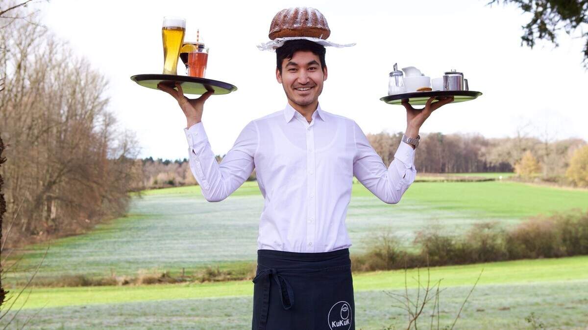 Mustafa Jawadi von der Cafébar im KuKuK