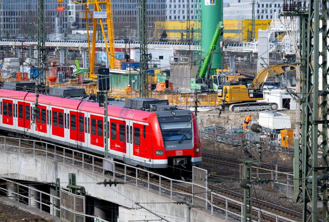 Baustelle der zweiten Stammstrecke in München