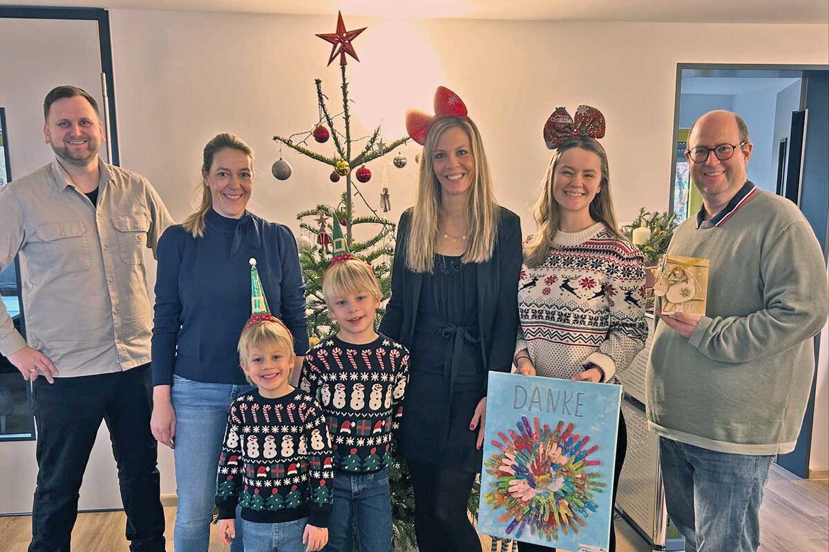 Eine Aktion mit Herz:  - Familienzentrum Jahnstraße