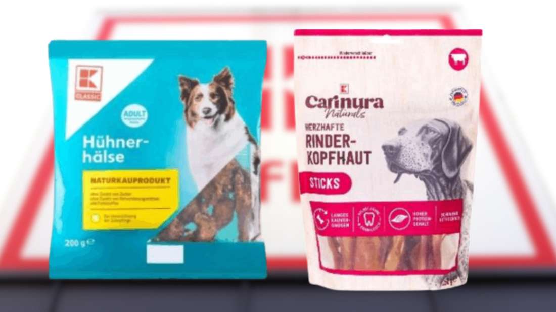 Zurückgerufenes Kaufland-Hundefutter.