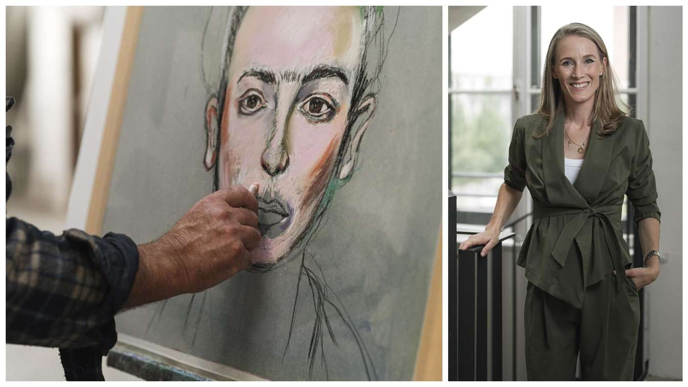 Mit einem ganz besonderen Angebot will Akademieleiterin Anna Eisner (rechts) die Kunst sowie die Ateliers in der Akademie der bildenden Künste Kolbermoor lebendig machen.