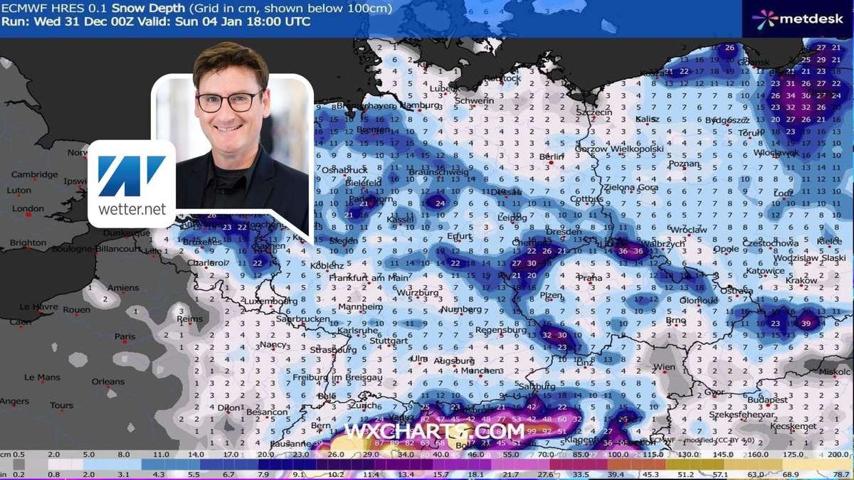 Massiver Schneesturm könnte Deutschland lahmlegen – Konkretes Datum bekannt
