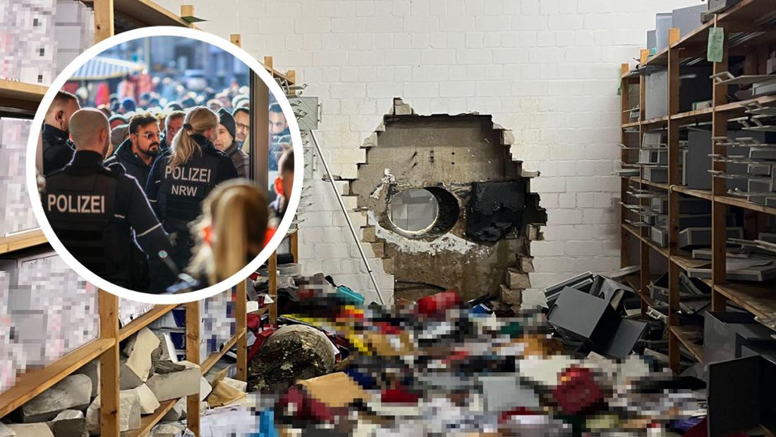 Nach dem spektakulären Millionen-Raub herrscht Aufregung in Gelsenkirchen.