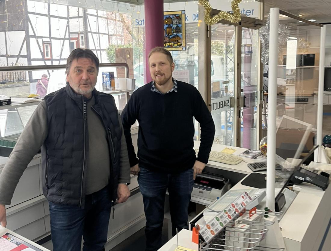 Peter Moschkelewski und Lucas Weber