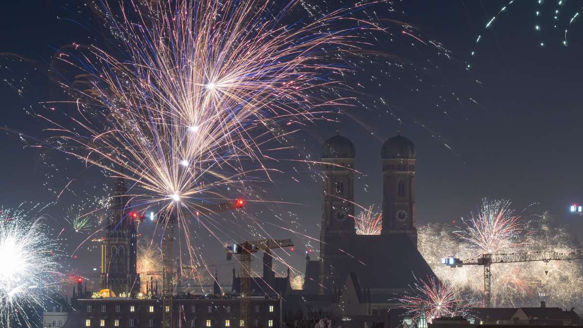 Hohe Feinstaubbelastung durch Silvester-Böller in München