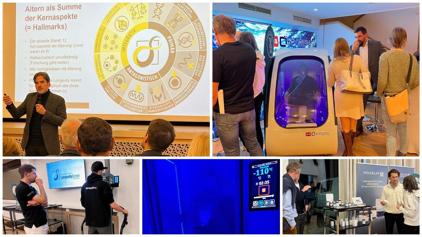 Ihre Pläne für ein professionelles Longevity-Center stellte die Gesundheitswelt Chiemgau am ersten Longevity-Day in Bad Endorf vor.