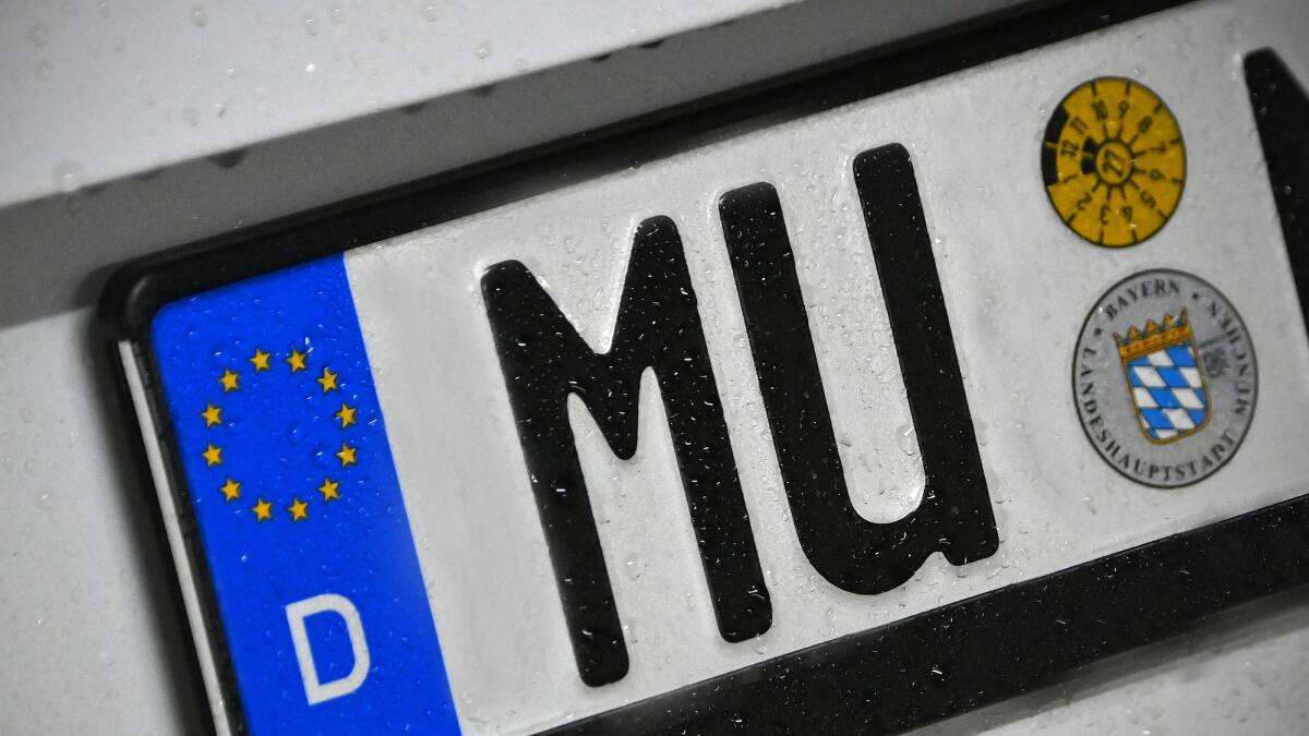 Das MU-Kennzeichen kommt ab 19. Januar in den Landkreis München