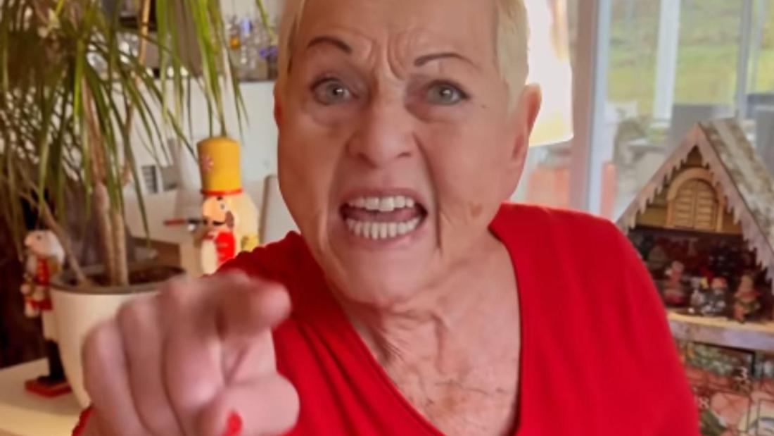 Jazz Gitti zeigt sich stinksauer