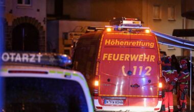 Frau stürzt beim Katzenfüttern in NRW 8 Meter ab – Höhenretter im Einsatz