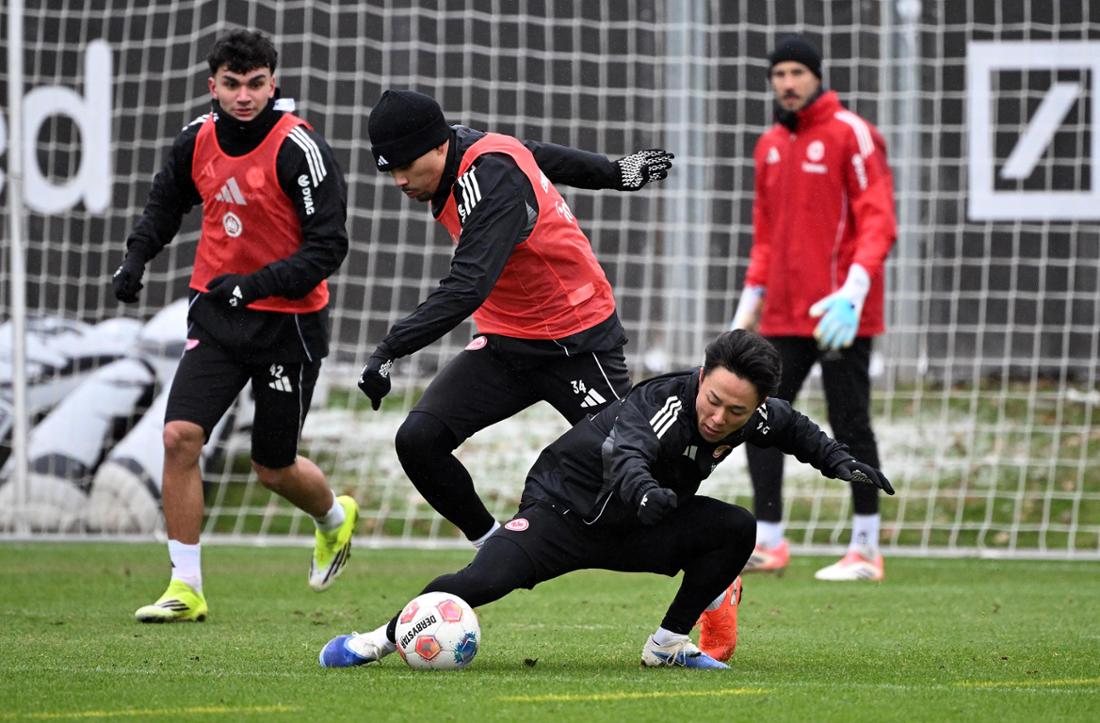 fussball 1.Bundesliga, Eintracht Frankfurt Training