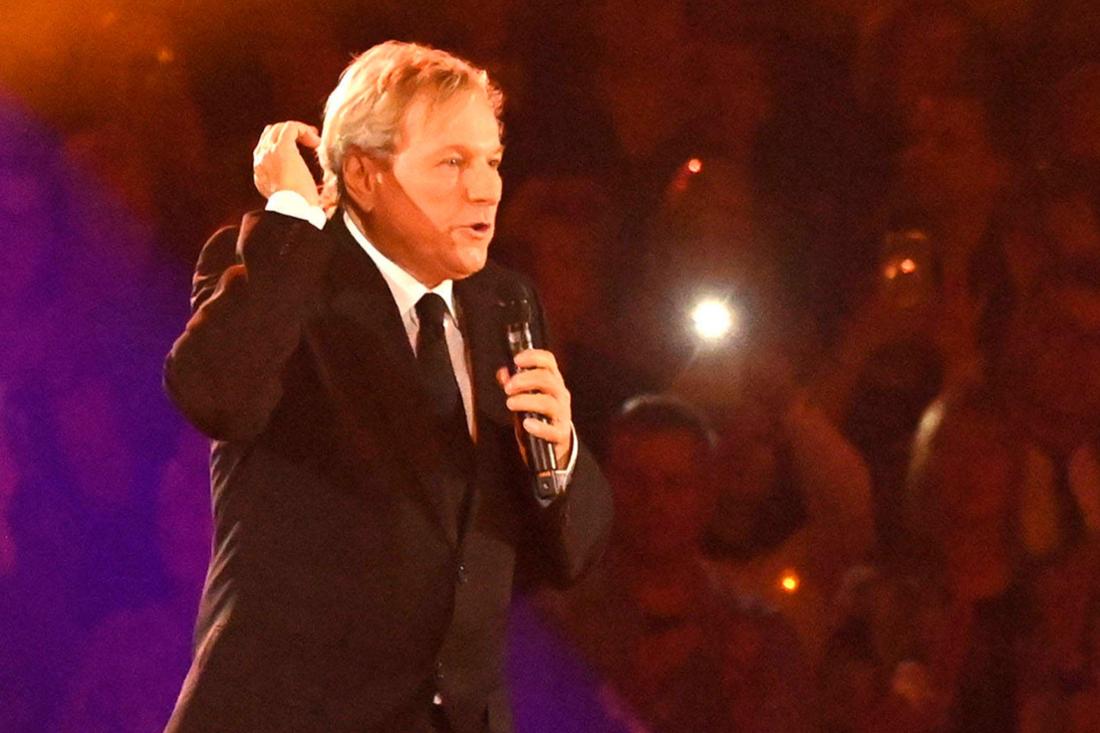 Bernhard Brink in der TV-Show „Schlagerchampions – Das große Fest der Besten“ im Velodrom in Berlin am 11.01.2025.