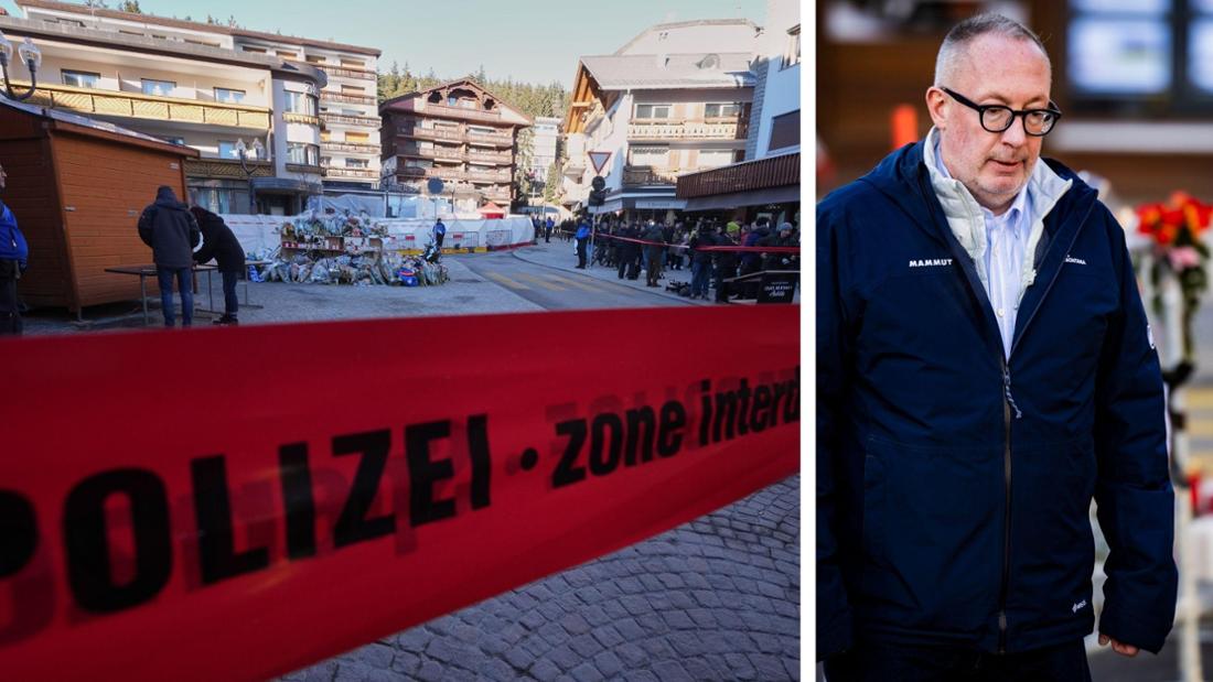 Bei einer Pressekonferenz räumte Crans-Montanas Gemeindepräsident Féraud schwere Verfehlungen ein.