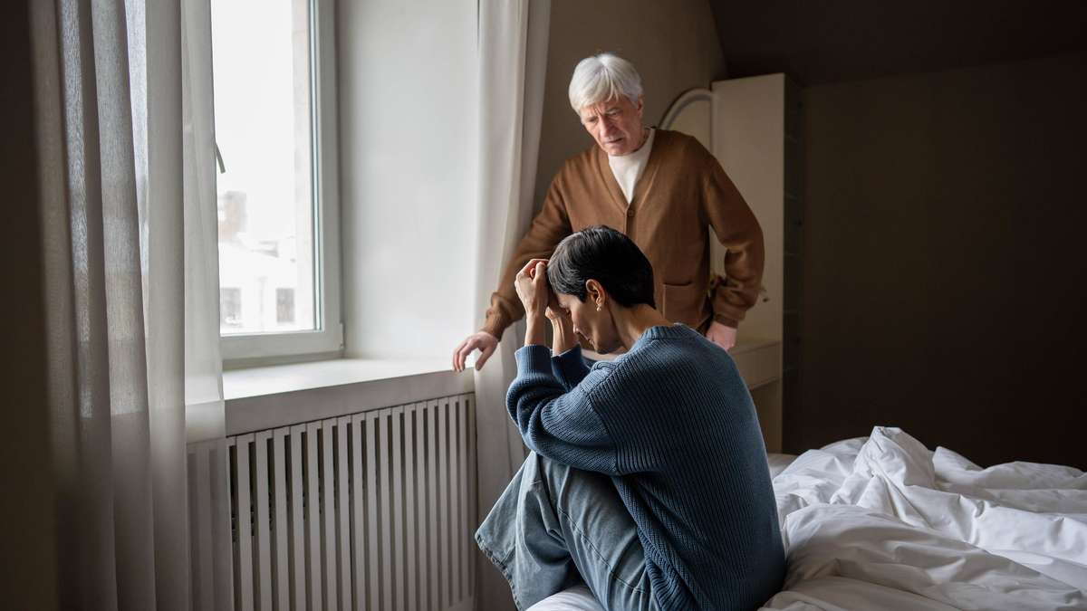 Erste Warnhinweise treten im Schlaf auf