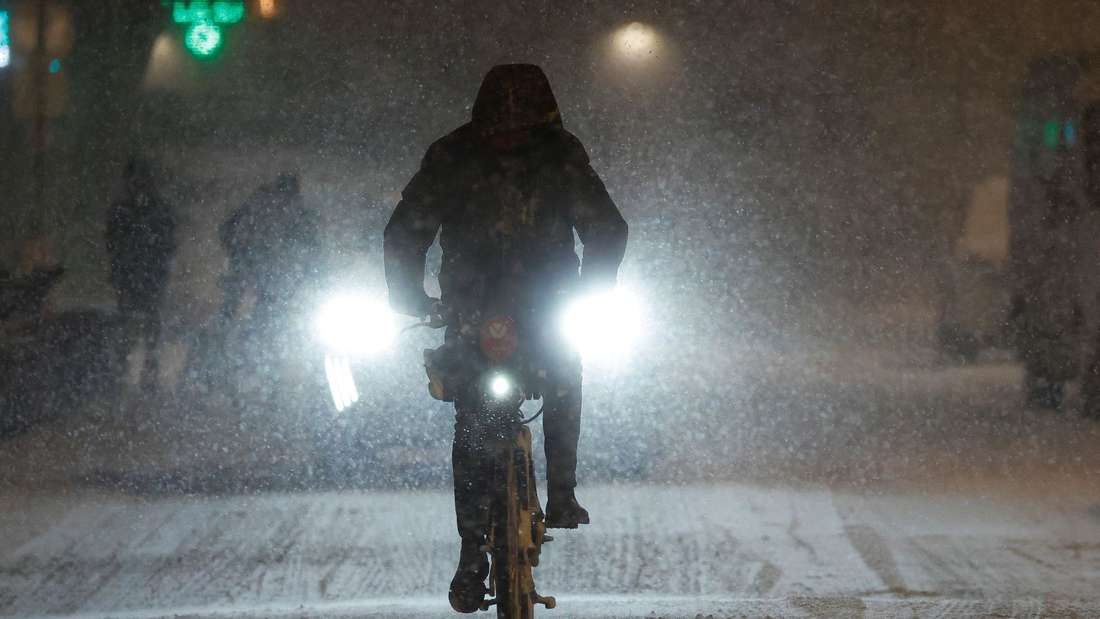 Winterwetter in Frankreich