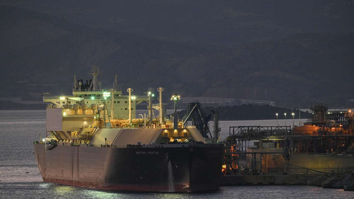 Um Lieferungen aus Russland zu vermeiden bezieht Europa auch US-Flüssiggas, hier in Athen.