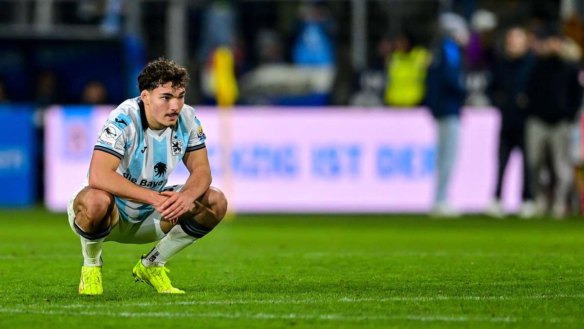 Hiobsbotschaft für 1860 München: Top-Talent verletzt ausgewechselt