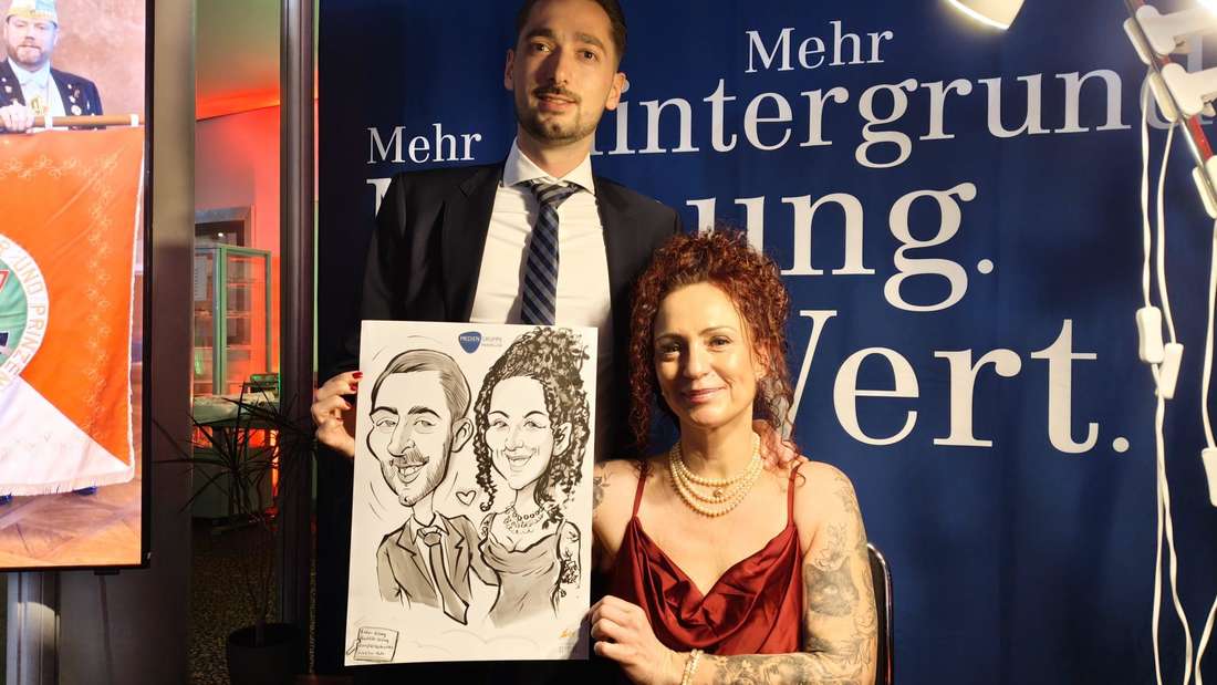 Christoph Schubert und Sonia Hieronymus-Henschle.