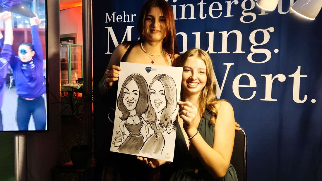 Hannah Schäfer und Tashina VanCuylenburg.