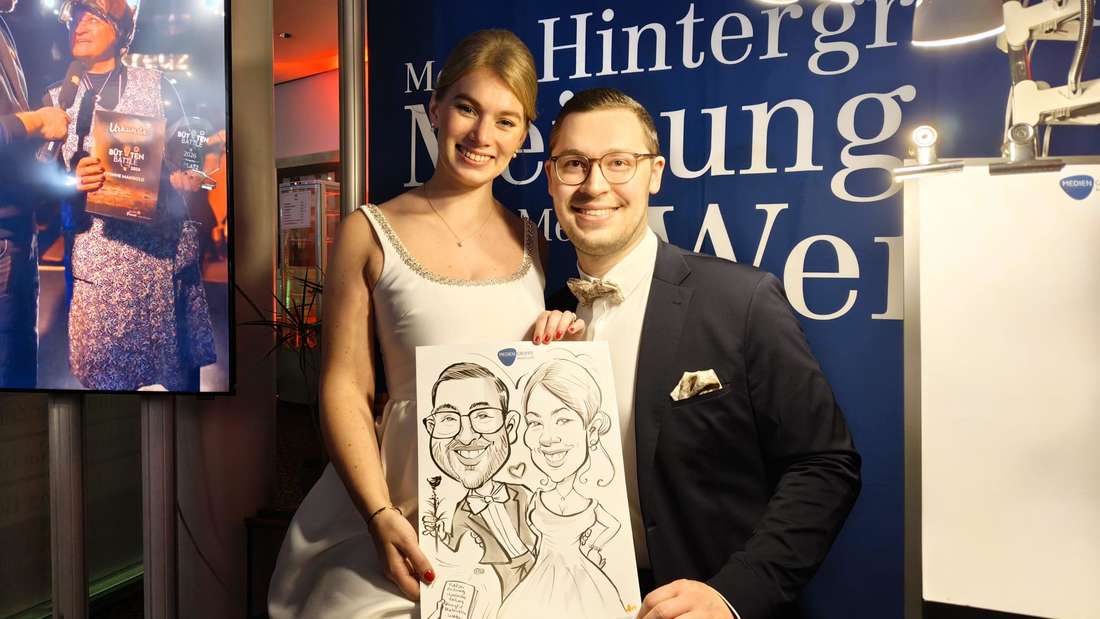 Viktoria Trabert-Thönig und Frederick Thönig.