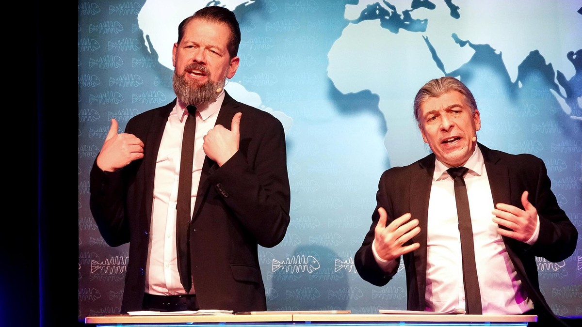 Das Duo ONKeL fISCH gastiert in der "Kaue"