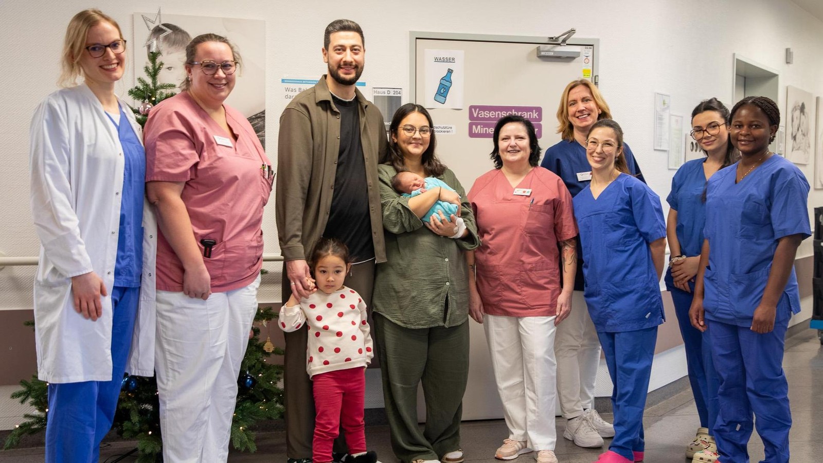 Ömer kam um 0.06 Uhr im Bethanien zur Welt