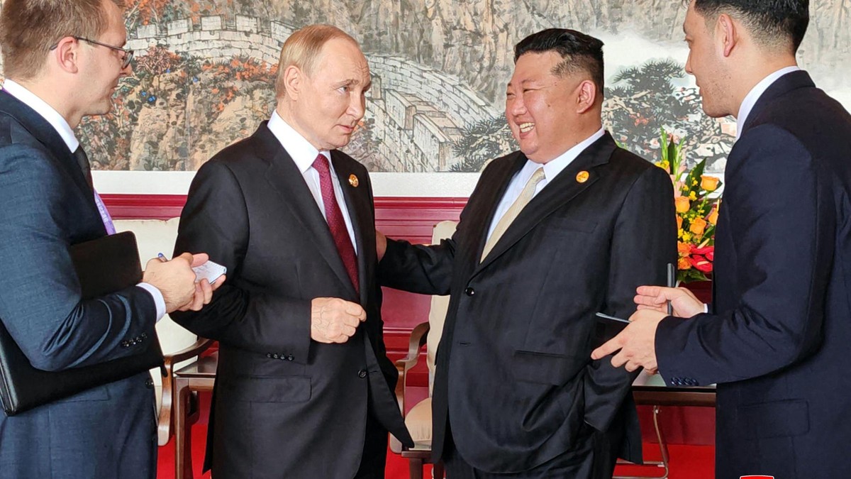 Putin und Kim Jong-un: Großer Imagegewinn. 