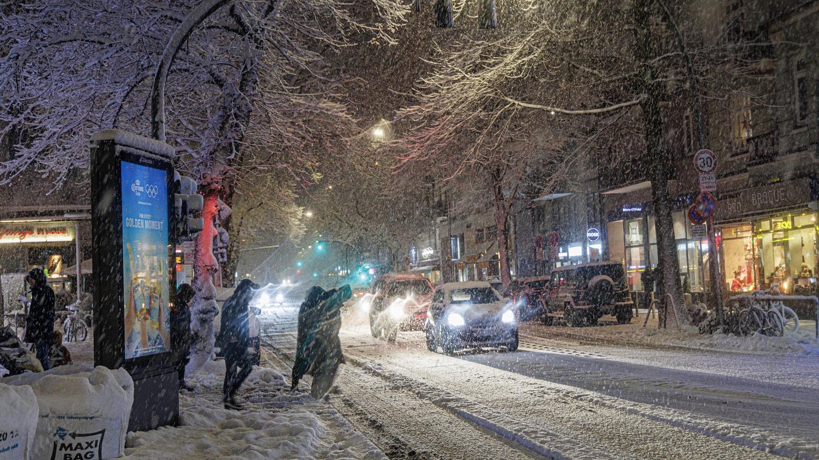 Extremer Schneefall im Norden – DWD-Warnung könnte sich wiederholen - Hamburger Abendblatt