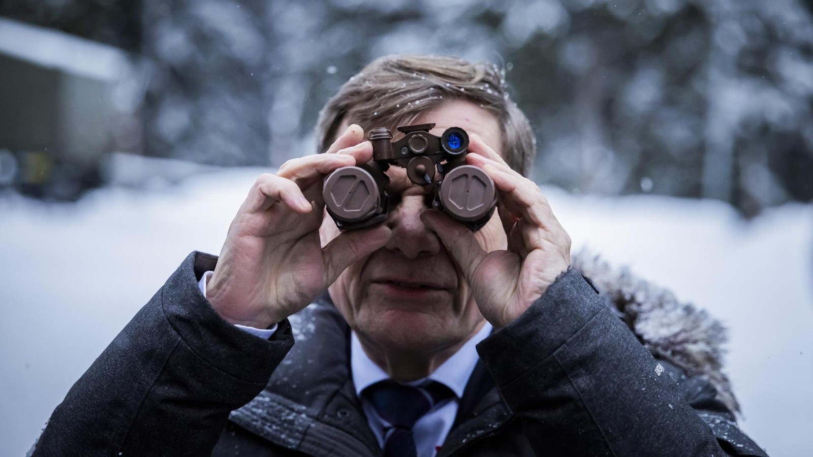 Erneut ertönt ein lautes Warnsignal