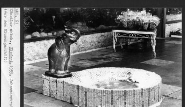 Gestohlener Bronze-Elefant aus der Plockstraße bleibt verschwunden