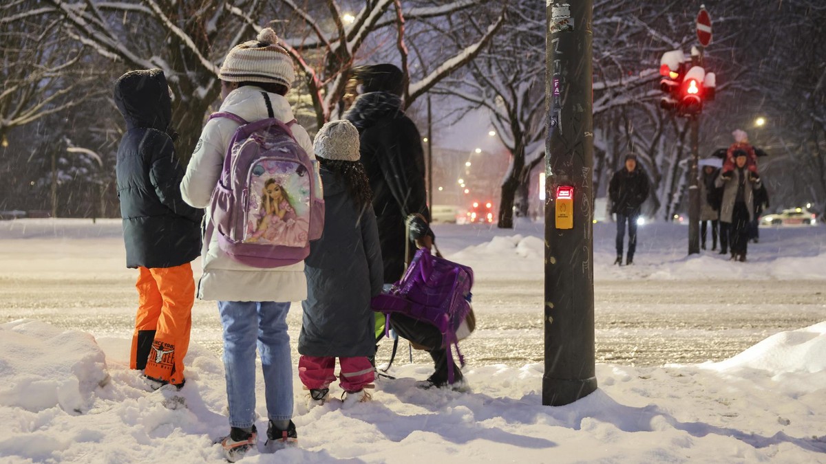Winterwetter in Norddeutschland