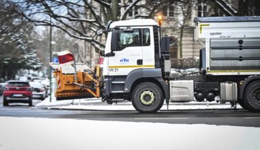 Schulen im Distanzunterricht, alle EBE-Räumfahrzeuge im Einsatz