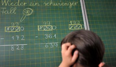 Schaffen schriftliche Division nicht ab