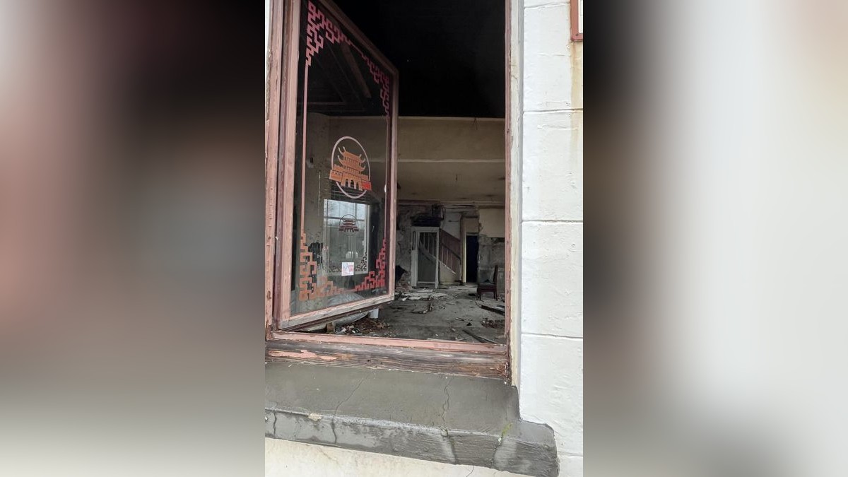 China-Restaurant Bauruine