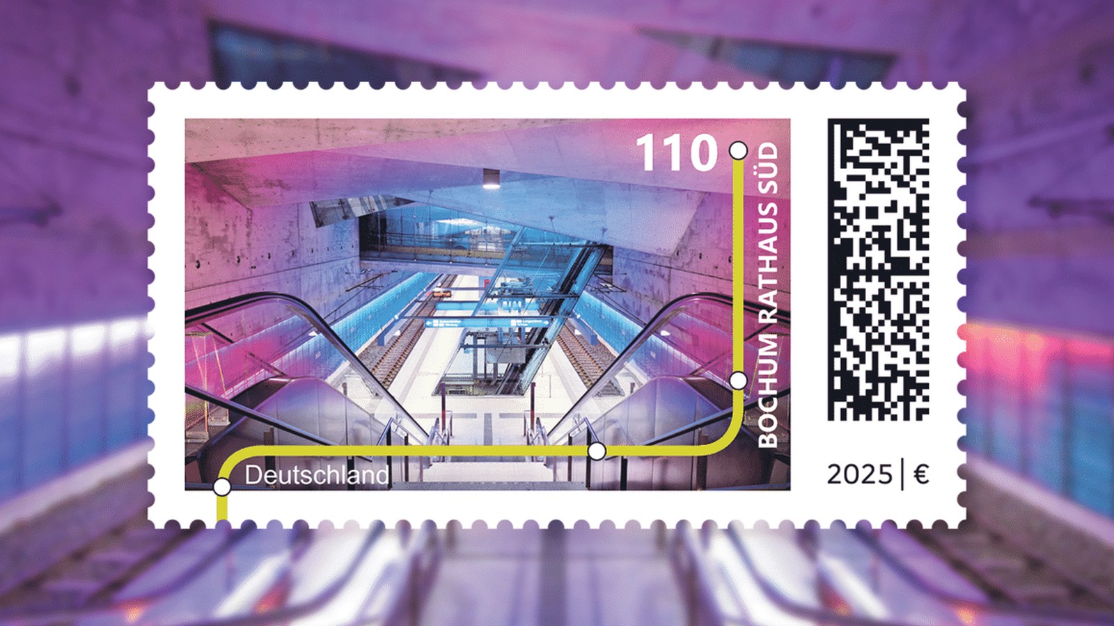 Ist dieses Motiv aus Bochum bald „Deutschlands schönste Briefmarke“?