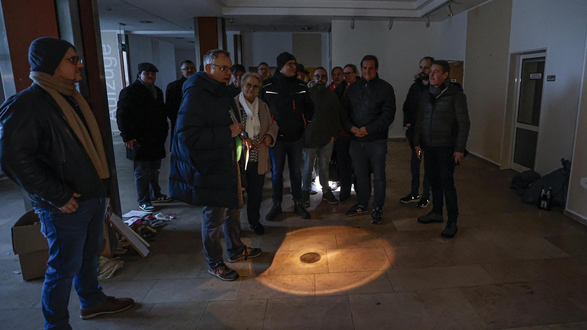 Besichtigung des ehem. Marienhospitals Letmathe