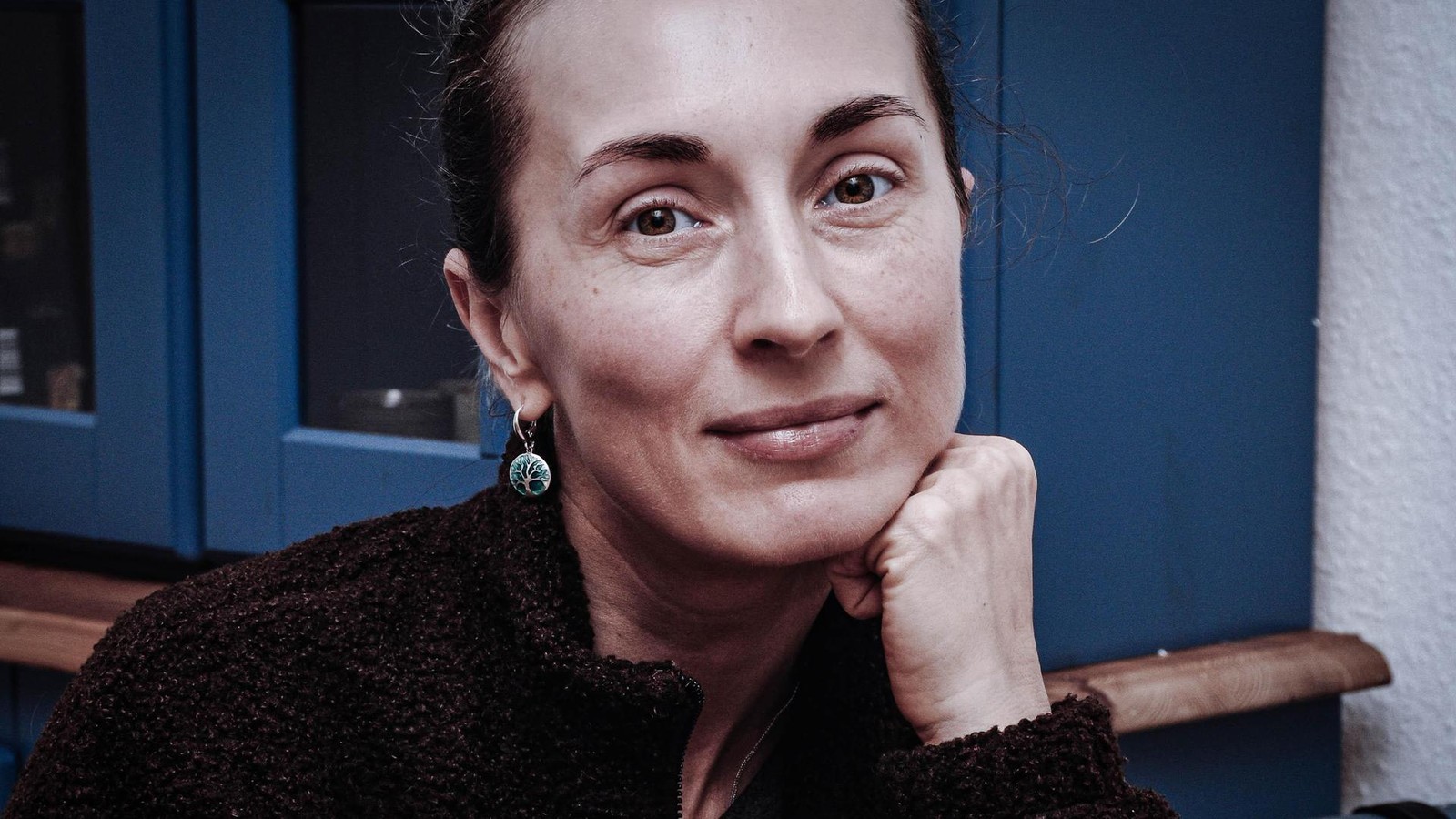 Olena hat immer das Gefühl, am falschen Ort zu sein