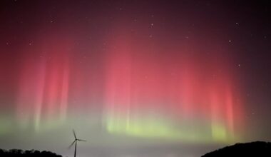 Polarlichter über Hagen: Die besten Fotos - Westfalenpost