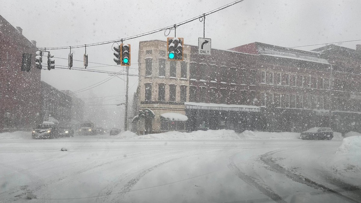 Winterwetter in den USA