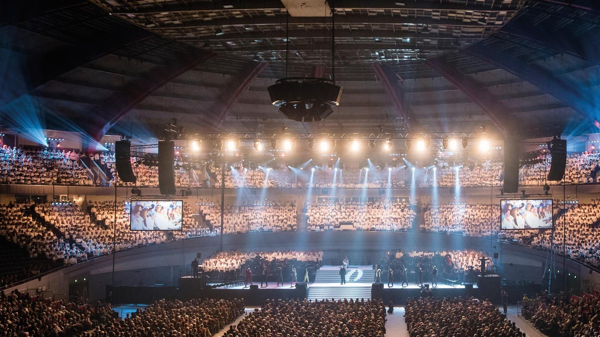 Pop-Oratorium Luther am 31.10.2015 in der Westfalenhalle in Dortmund