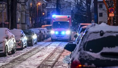 Viele Glätte-Unfälle – Zeitweise kein Rettungswagen verfügbar