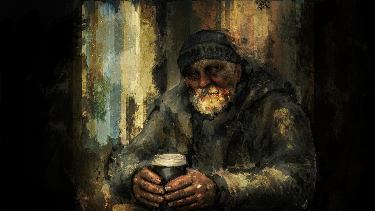 Er ist obdachlos, lebt auf der Straße - schon seit acht Jahren. Obdachlos